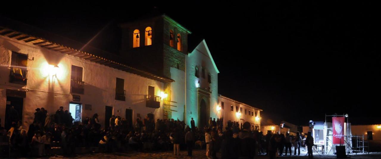 Hostal Home Sant Angelo ビージャ・デ・レイバ エクステリア 写真